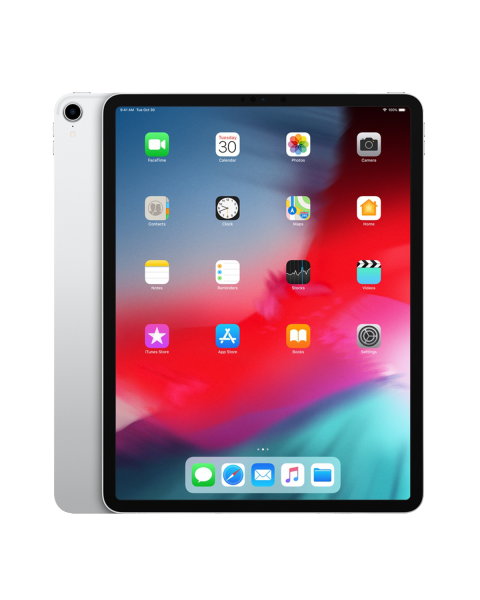 Refurbished iPad Pro 12.9 1TB WiFi + 4G Zilver (2018) | Exclusief kabel en lader